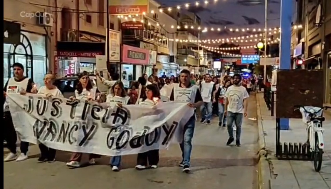 San Pedro se movilizó para pedir justicia por el femicidio de la docente Nancy Godoy