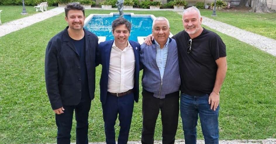 Cecilio Salazar participó de un encuentro de intendentes bonaerenses con Axel Kicillof en La Plata