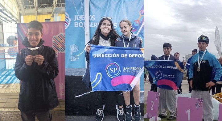 Juegos Bonaerenses: San Pedro sumó tres nuevas medallas este miércoles en Mar del Plata